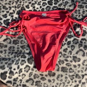 Hollister Pink High Waisted Bikini Bottoms